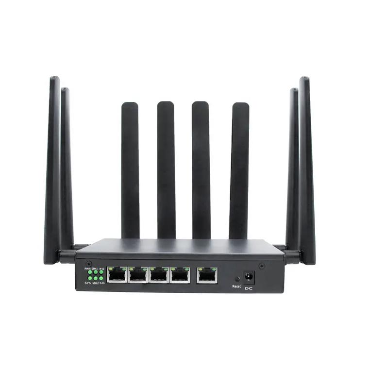 huasifei mt7981 5g cpe路由器,支持双卡